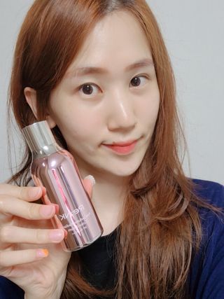 Re:NK 리엔케이 핑크 볼륨 래디언스 컬러크림 — 5점을 준 리뷰어가 2021년 7월 올린 사용 사진