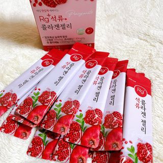함초록 Rg+ 석류콜라겐젤리 — 4점을 준 리뷰어가 2021년 4월 올린 사용 사진