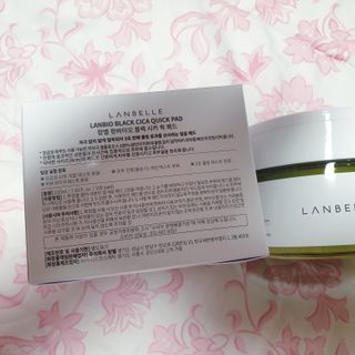 랑벨 랑바이오 블랙 시카 퀵 패드 100매 (3초 쿨링/3분 흡수, 블랙비 프로폴리스/시카 4종 함유, 대용량) — 5점을 준 리뷰어가 2022년 5월 올린 사용 사진