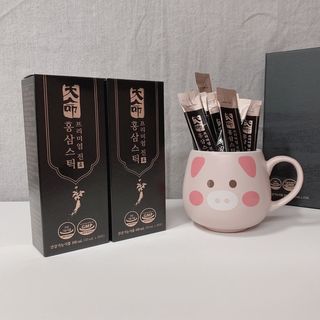헬스업_천명진프리미엄홍삼스틱_10ml x 30포 — 5점을 준 리뷰어가 2021년 2월 올린 사용 사진