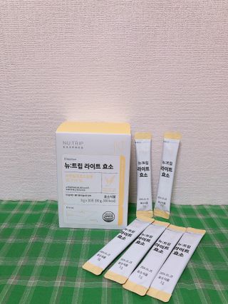 [뉴트립] ✅라이트 효소 1박스 1개월 분 (3g x 30포) — 5점을 준 리뷰어가 2023년 3월 올린 사용 사진