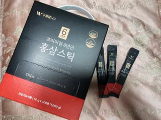 [푸름웰니스] 프리미엄 6년근 홍삼스틱 3mg x 100포 — 4점을 준 리뷰어가 2022년 3월 올린 사용 사진