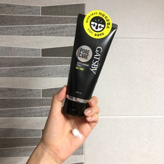 [갸스비] 지성 남성을 위한 포어케어 클렌징폼 — 5점을 준 리뷰어가 2021년 8월 올린 사용 사진