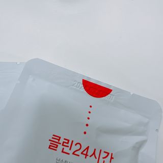 클린24시간 1BOX(5포) + 전용보틀(500ml) — 5점을 준 리뷰어가 2023년 1월 올린 사용 사진
