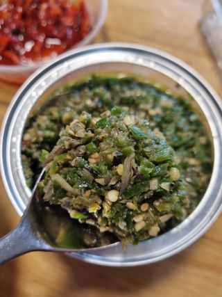 셰프애찬 수제 청양 맵짤이 400g — 5점을 준 리뷰어가 2022년 9월 올린 사용 사진