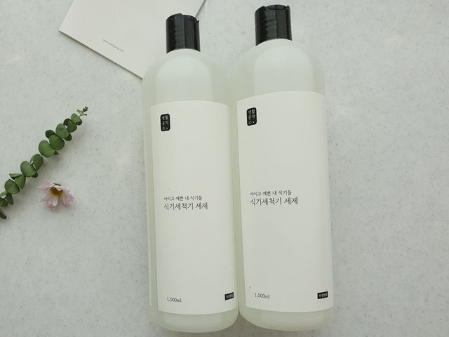 [생활공작소] 식기세척기용 액체세제  X 2개입 리뷰 사진