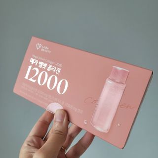 랩앤뷰티 메가 벨벳 콜라겐 12000 — 5점을 준 리뷰어가 2021년 6월 올린 사용 사진