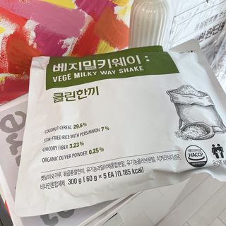 클린24시간  클린한끼 쉐이크 1세트 (5개) — 5점을 준 리뷰어가 2023년 8월 올린 사용 사진