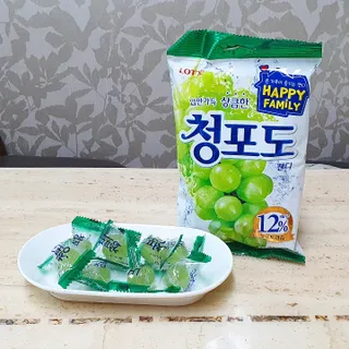 청포도캔디 복숭아캔디 — 5점을 준 리뷰어가 2022년 11월 올린 사용 사진
