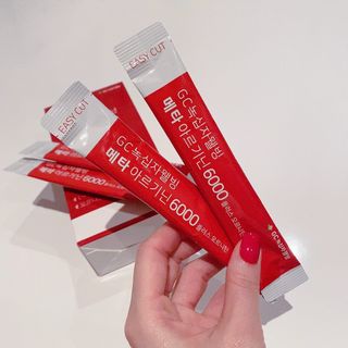 메타아르기닌 GC녹십자웰빙 메타 아르기닌 6000 플러스 오르니틴 — 3점을 준 리뷰어가 2022년 6월 올린 사용 사진