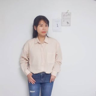 아르보노브라 아르보노 낮노밤노 셔츠 — 5점을 준 리뷰어가 2021년 5월 올린 사용 사진