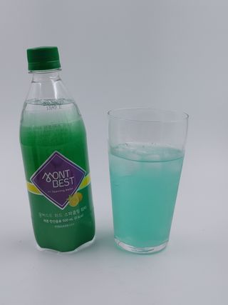 몽베스트 Montbest with Sparkling water Lemon OR Lime 20병(랜덤) — 5점을 준 리뷰어가 2021년 10월 올린 사용 사진