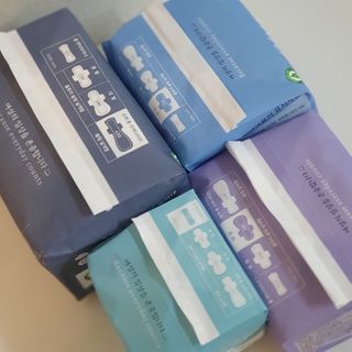 블루블루 유기농 순면 커버 생리대 — 5점을 준 리뷰어가 2021년 1월 올린 사용 사진
