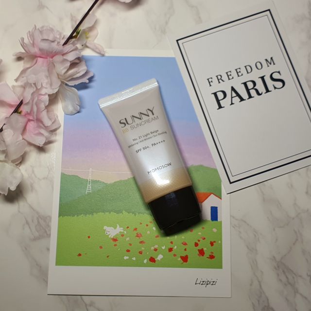 모모쏘우 비비 선크림 40ml 리뷰 사진