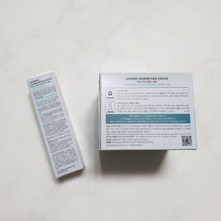 리더스코스메틱 리더스 카밍 페이스 쿨러 + 카밍 바이오틱스 앰플 — 5점을 준 리뷰어가 2021년 8월 올린 사용 사진