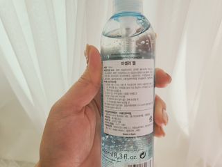 바베 BABE 바베 미셀라 젤 클렌저 — 4점을 준 리뷰어가 2021년 1월 올린 사용 사진