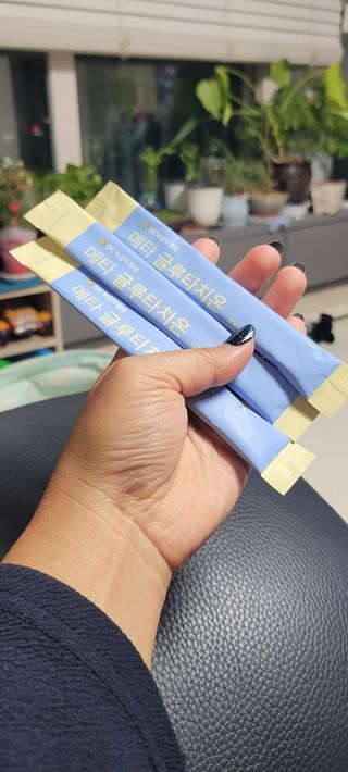 메타웰빙 GC녹십자웰빙 메타 글루타치온 — 5점을 준 리뷰어가 2022년 10월 올린 사용 사진