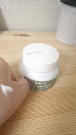 마리엔메이 센서티브 수딩 젤 크림 + 어성초 티트리 추출물 세럼 + 어성초 티트리 모공 클렌징 폼 — 5점을 준 리뷰어가 2021년 9월 올린 사용 사진