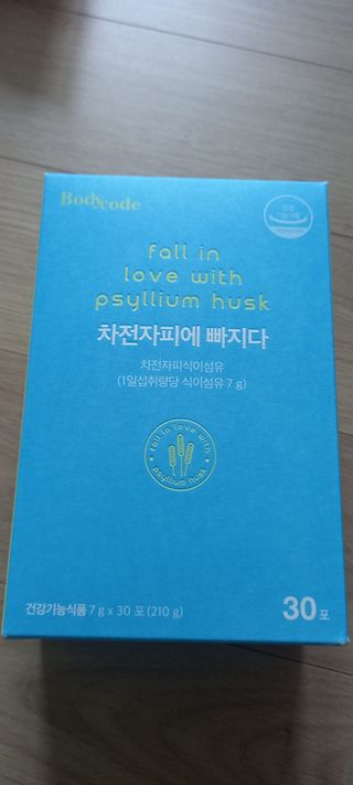 메디포스트 모비타 바디코드 식이섬유 차전자피에 빠지다 30포 — 5점을 준 리뷰어가 2022년 12월 올린 사용 사진