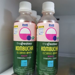 더그레잇티 콤부차 [매일유업] 더그레잇티 44kcal 콤부차 300ml *12개입 (오리지널 6개+베리리치 6개) — 5점을 준 리뷰어가 2023년 8월 올린 사용 사진