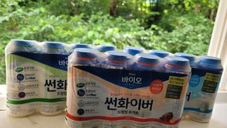 LIVE 매일바이오 썬화이버 드링킹 요거트 — 5점을 준 리뷰어가 2022년 8월 올린 사용 사진