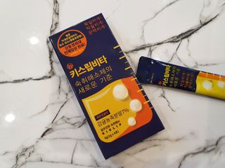[키스립] 근본적인 숙취원인 해결 숙취해소제 뉴키스립비타 — 5점을 준 리뷰어가 2022년 1월 올린 사용 사진