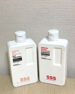 트리플에스 탈모 샴푸 275ml + 실크 트리트먼트 275ml — 5점을 준 리뷰어가 2021년 2월 올린 사용 사진