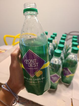몽베스트 Montbest with Sparkling water Lemon OR Lime 20병(랜덤) — 5점을 준 리뷰어가 2022년 8월 올린 사용 사진