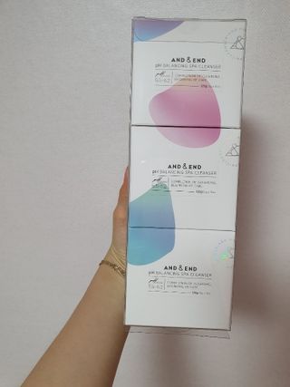앤앤드 앤드앤엔드 pH 밸런싱 스파클렌저 — 5점을 준 리뷰어가 2021년 2월 올린 사용 사진