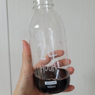 클린24시간 1BOX(5포) + 전용보틀(500ml) — 5점을 준 리뷰어가 2022년 11월 올린 사용 사진