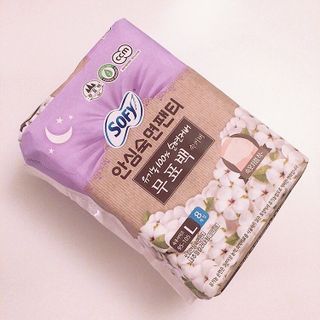LG유니참 쏘피SOFY [SOFY] 안심숙면팬티/무표백속커버 — 4점을 준 리뷰어가 2021년 4월 올린 사용 사진