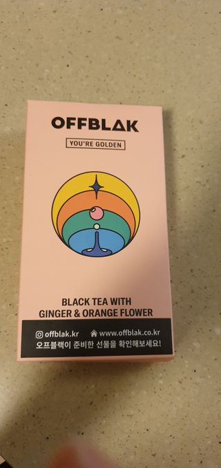 [오프블랙] 아침을 상큼하게 시작하는 에너지티! 유아골든 블렌딩홍차 12T — 5점을 준 리뷰어가 2022년 2월 올린 사용 사진
