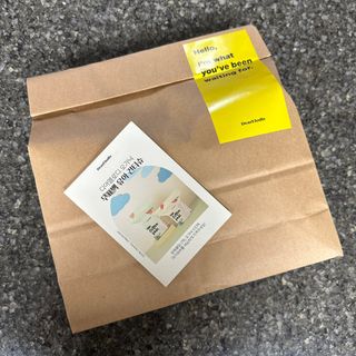 디어엘로디 유기농 무표백 건티슈 60매 — 5점을 준 리뷰어가 2022년 11월 올린 사용 사진