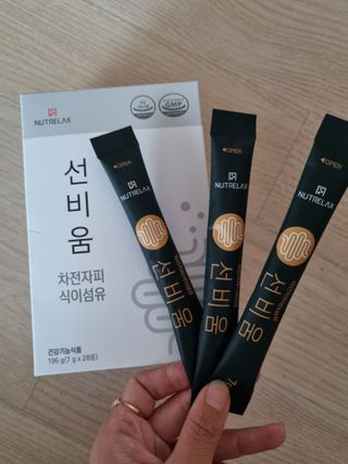 [뉴트릴렉스] 선비움 첨가물 없는 착한 차전자피 식이섬유  2박스 — 5점을 준 리뷰어가 2021년 7월 올린 사용 사진