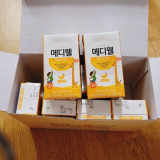 메디웰 페디아드링크 미니 바나나맛 — 5점을 준 리뷰어가 2022년 8월 올린 사용 사진