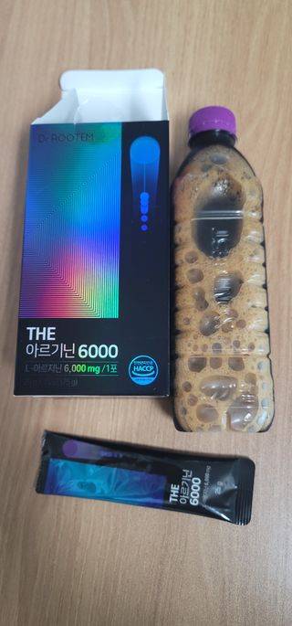[닥터루템]THE 맛있고 THE 진한 THE 아르기닌 6000 1box (15포) — 5점을 준 리뷰어가 2022년 9월 올린 사용 사진