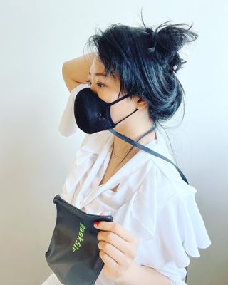 어치제작소 MaskSir Fusion Mask — 5점을 준 리뷰어가 2022년 5월 올린 사용 사진