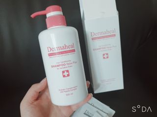 더마힐 헤어 컨디셔닝 샴푸 릴렉스 500ml — 5점을 준 리뷰어가 2021년 3월 올린 사용 사진