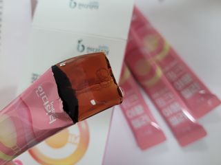 [인디닥터] 면역 생생 핑크 이뮨 젤리 — 5점을 준 리뷰어가 2022년 4월 올린 사용 사진