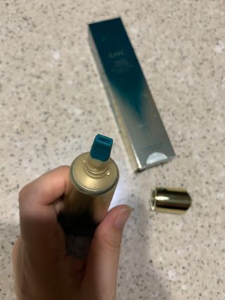 [NEW 탄력유턴 아이크림] AHC 유스 래스팅 리얼 아이크림 포 페이스 — 4.5점을 준 리뷰어가 2021년 2월 올린 사용 사진