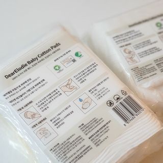 디어엘로디 프리미엄 유기농 베이비 솜티슈 40매 3 + 1 PACK — 5점을 준 리뷰어가 2021년 2월 올린 사용 사진