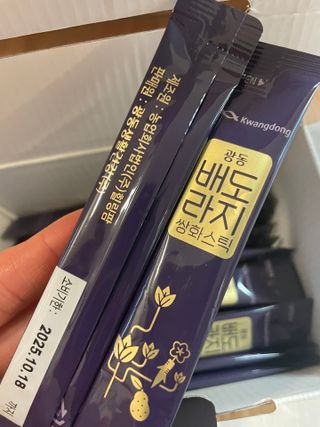 광동생활건강 나우 [광동] 배도라지 쌍화스틱 10mL x 100포 — 5점을 준 리뷰어가 2023년 11월 올린 사용 사진