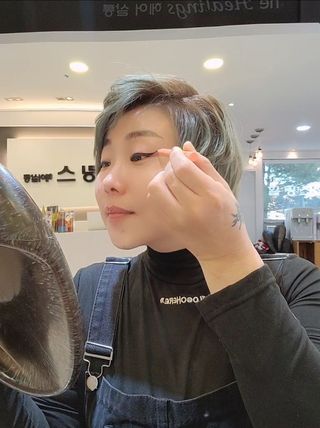 [블랙루즈] POOL-PARTY 철벽 펜 라이너 2종 중 택1 — 4점을 준 리뷰어가 2021년 1월 올린 사용 사진