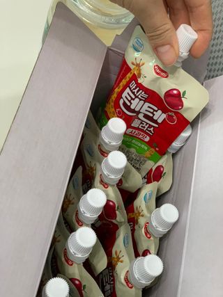 나우캠페인용 [한미사이언스] 우리 아이 튼튼, 엄마 마음 든든! 마시는텐텐 플러스 (100ml*10입) — 4점을 준 리뷰어가 2023년 12월 올린 사용 사진