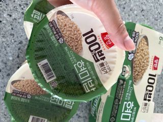 [구매평]양반 동원 양반 100밥 현미밥, 130g, 12개 — 5점을 준 리뷰어가 2025년 4월 올린 사용 사진