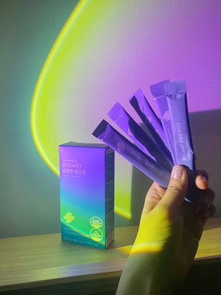 클린24시간 슬림앤유산균 1박스 (3.5g X 15포) — 5점을 준 리뷰어가 2022년 7월 올린 사용 사진