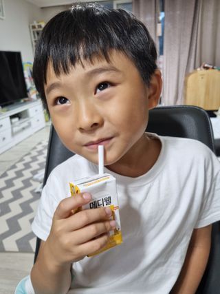 메디웰 페디아드링크 미니 바나나맛 — 4점을 준 리뷰어가 2022년 8월 올린 사용 사진