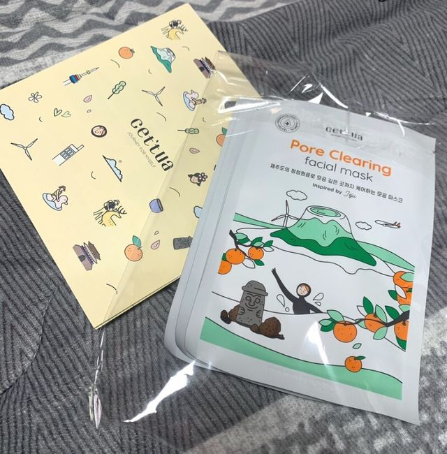 나우[세뚜아] 포레스트 수딩 마스크 Cettual Forest  Soothing Mask 4매 리뷰 사진