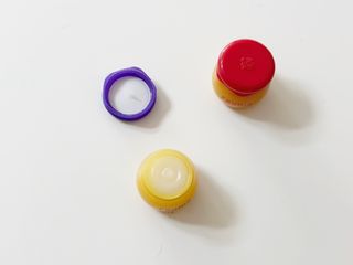 [후르디아] 올리브영 꿀과즙 립밤 2종 (블루베리/석류) — 4.5점을 준 리뷰어가 2022년 11월 올린 사용 사진