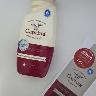 (구패키지)카프리나 프레쉬 산양밀크 어메이징 바디워시 500ml(오리지널향) — 5점을 준 리뷰어가 2023년 2월 올린 사용 사진